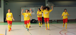 Futsal Feminino bem disputado