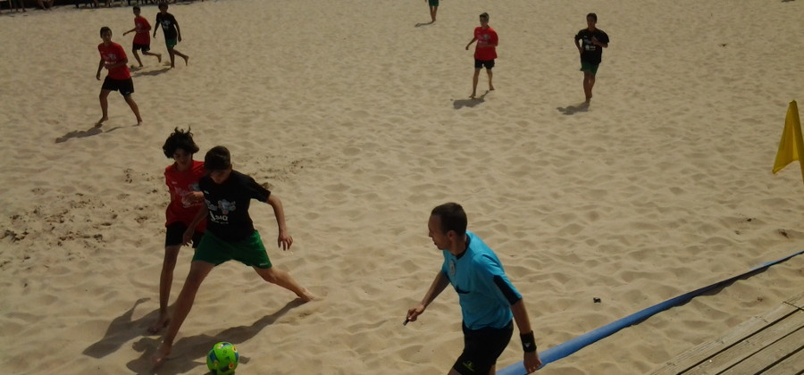 Na praia a vitória sorriu ao Montijo