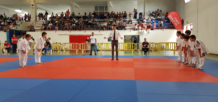 Pavilhão de Pinhal Novo em Palmela recebe Judo