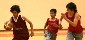 Basquetebolistas na Cidade do Sol