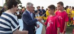 Entrega das medalhas
